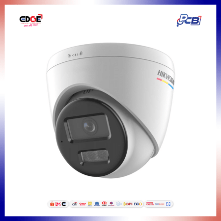 HIKVISION DS-2CD1327G2H-LIUF ColorVu Network Camera with Smart Hybrid Light, Dome Camera, 2MP