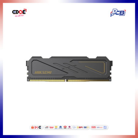 8GB, HIKSEMI Armor HSC408U32D2 8G UDIMM RAM, DDR4 3200, Black