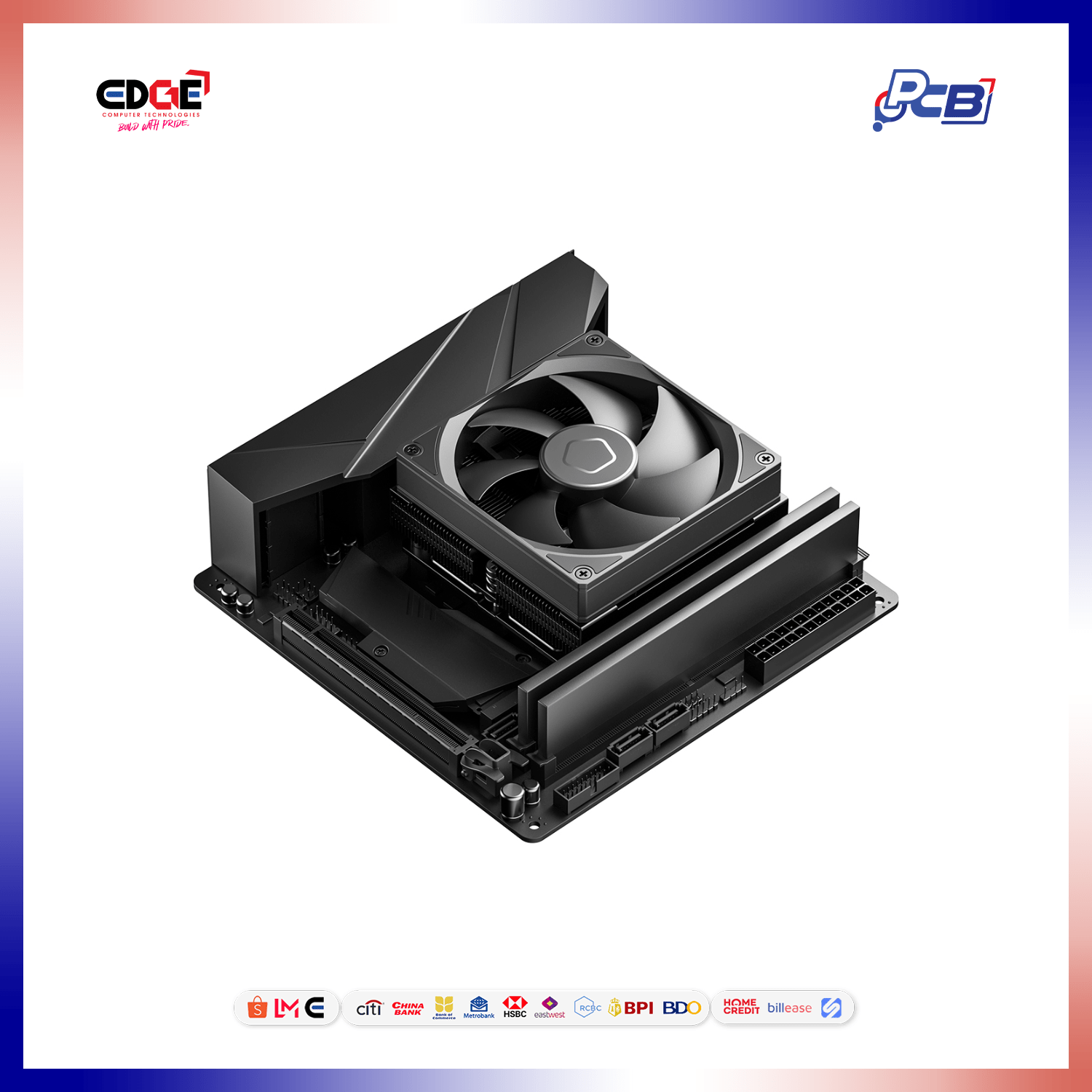 IDCOOLING IS-47-XT V2 Low Profile CPU Cooler, 47mm, 800-3000rpm, 47.5CFM, Black - Image 3