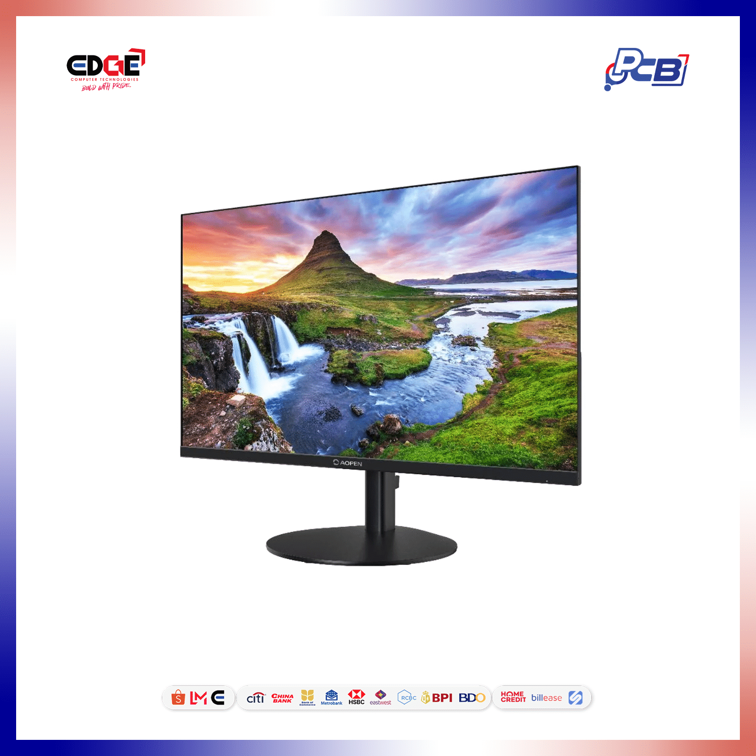 27", AOPEN 27SA3 P1bi Monitor, 1920x1080 FHD In-plane Switching, 144Hz Vision Care, SA3 Series - Image 2