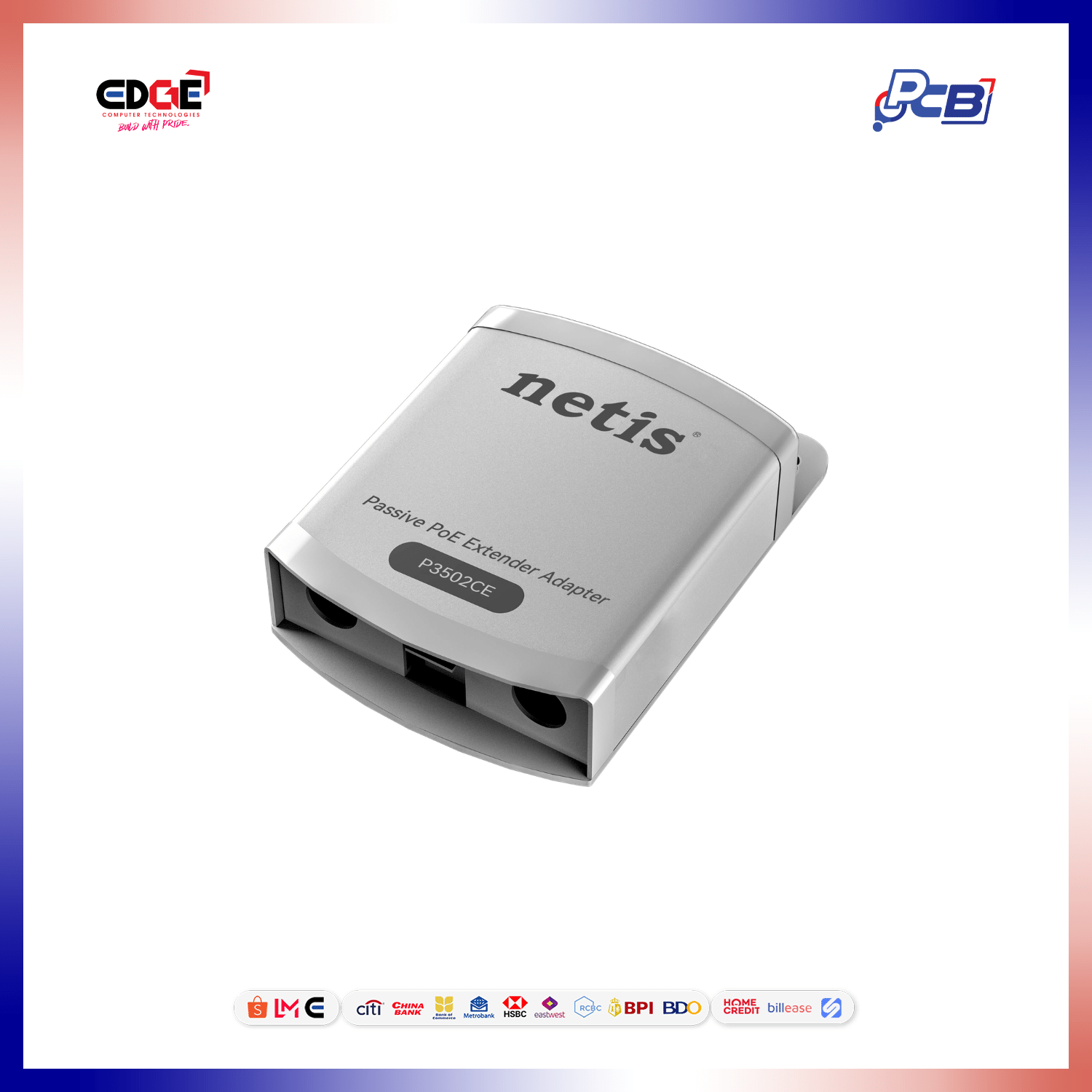 NETIS P3502CE PoE Extender Adapter - Image 5