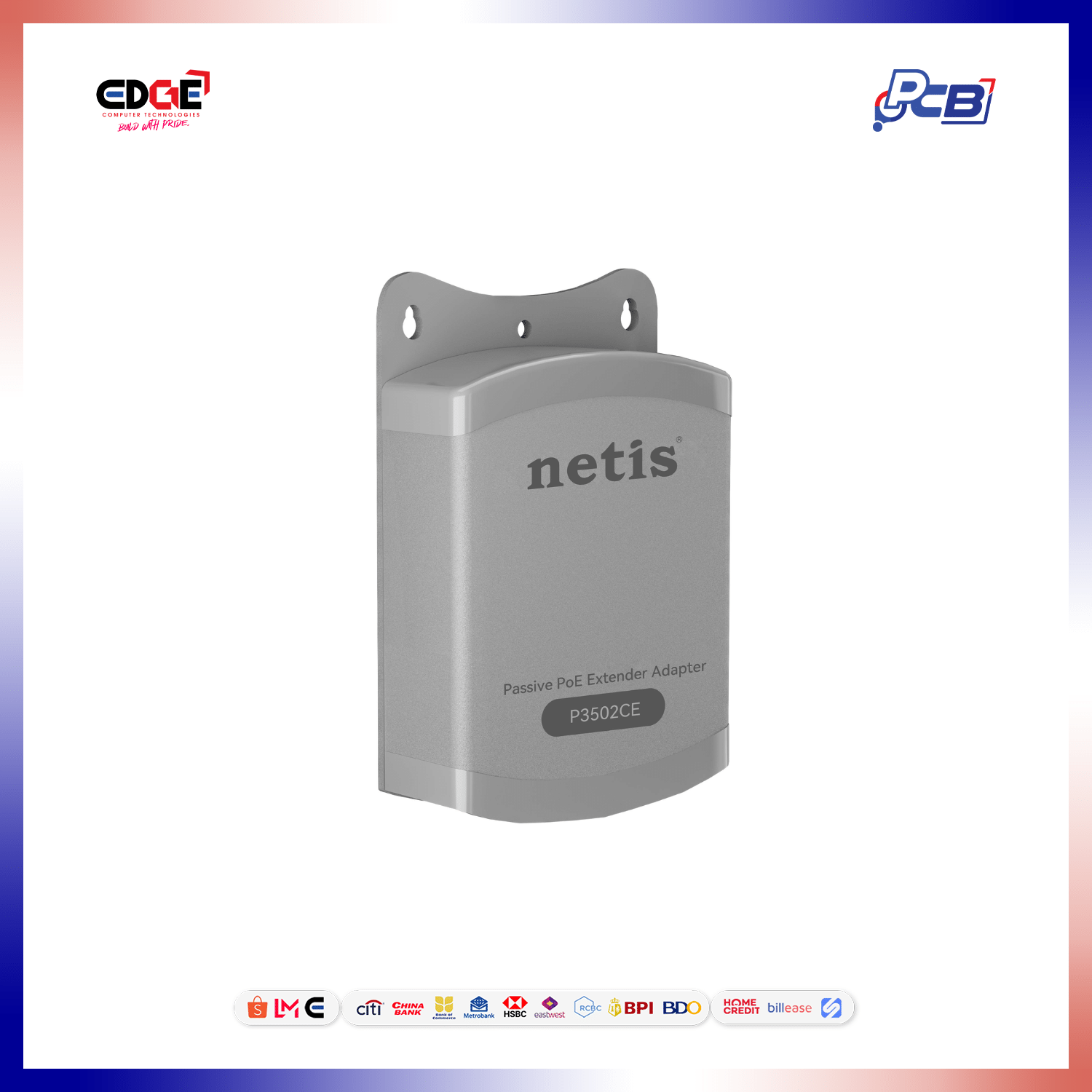 NETIS P3502CE PoE Extender Adapter - Image 3