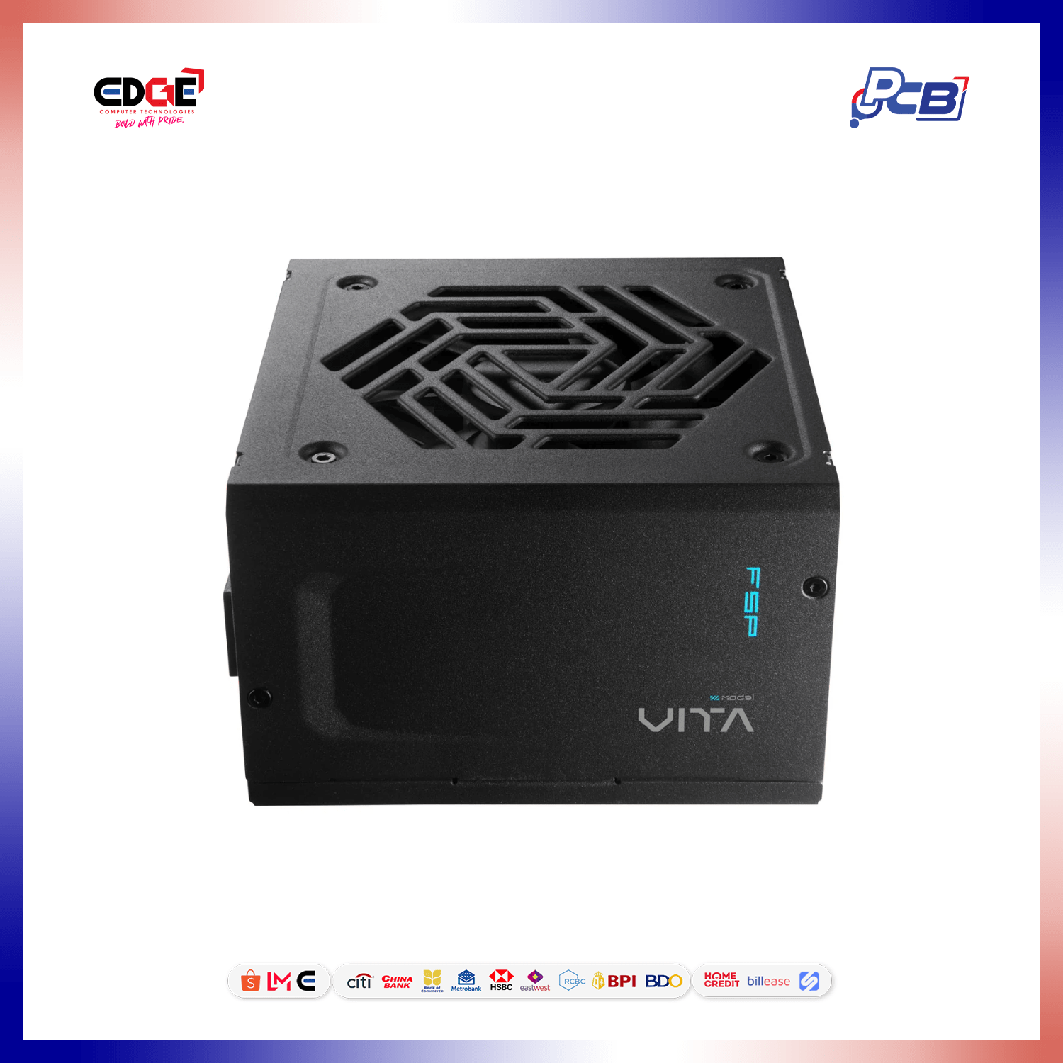 750W, FSP VITA GM PSU, 80+ Gold, Fully Modular, Black - Image 4