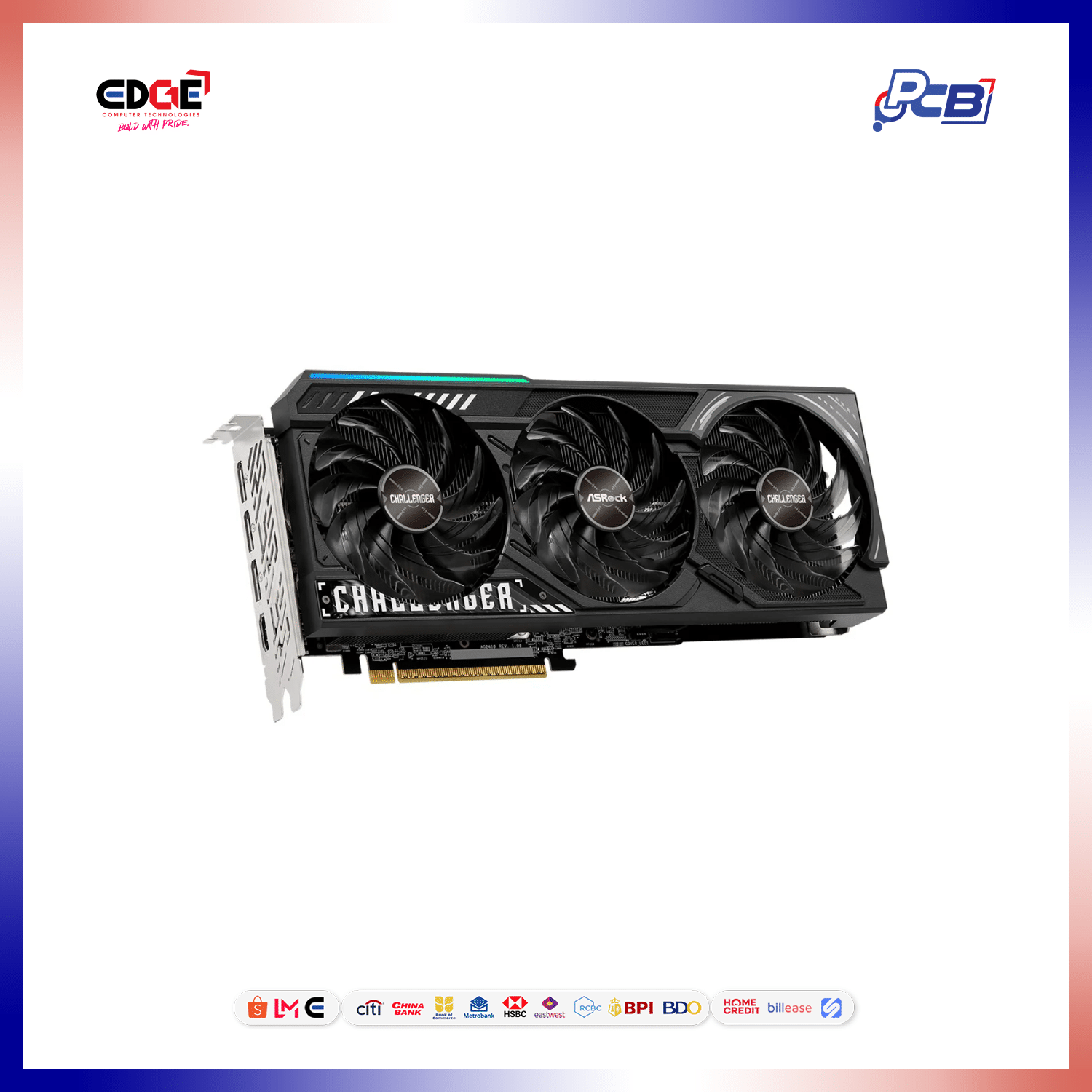 ASROCK Challenger RX 9070XT GPU, 16GB GDDR6 - Image 8