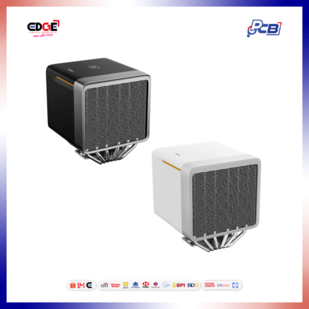 OCYPUS Delta A62 EXS CPU Cooler, 120mm, 4 Pin PWM, 600-1800rpm, (Black, White)