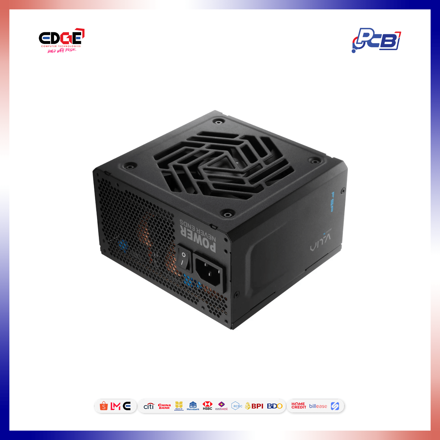 750W, FSP VITA GM PSU, 80+ Gold, Fully Modular, Black - Image 3
