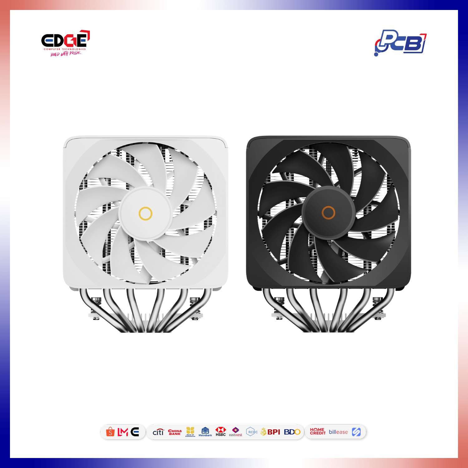 OCYPUS Delta A62 EXS CPU Cooler, 120mm, 4 Pin PWM, 600-1800rpm, (Black, White) - Image 10