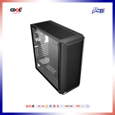 FSP CMT59IA RGB PC Chassis, E-ATX, ATX, M-ATX, Mini-ITX, 4*120mm, Black