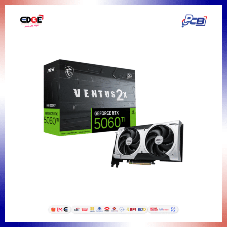 MSI RTX 5060 Ti Ventus 2X OC Plus GPU, 8GB GDDR7