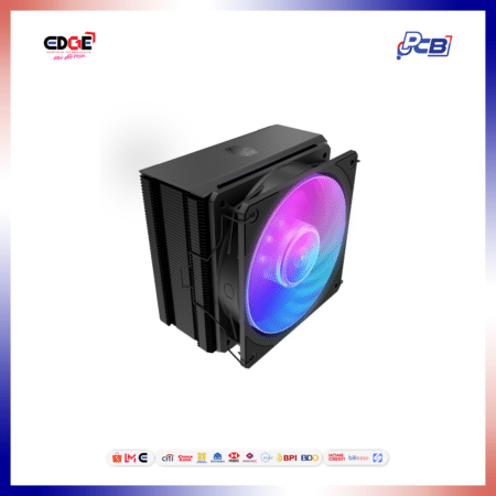 COOLERMASTER Hyper 212 3DHP ARGB CPU Cooler, 158mm, 2050RPM, Black