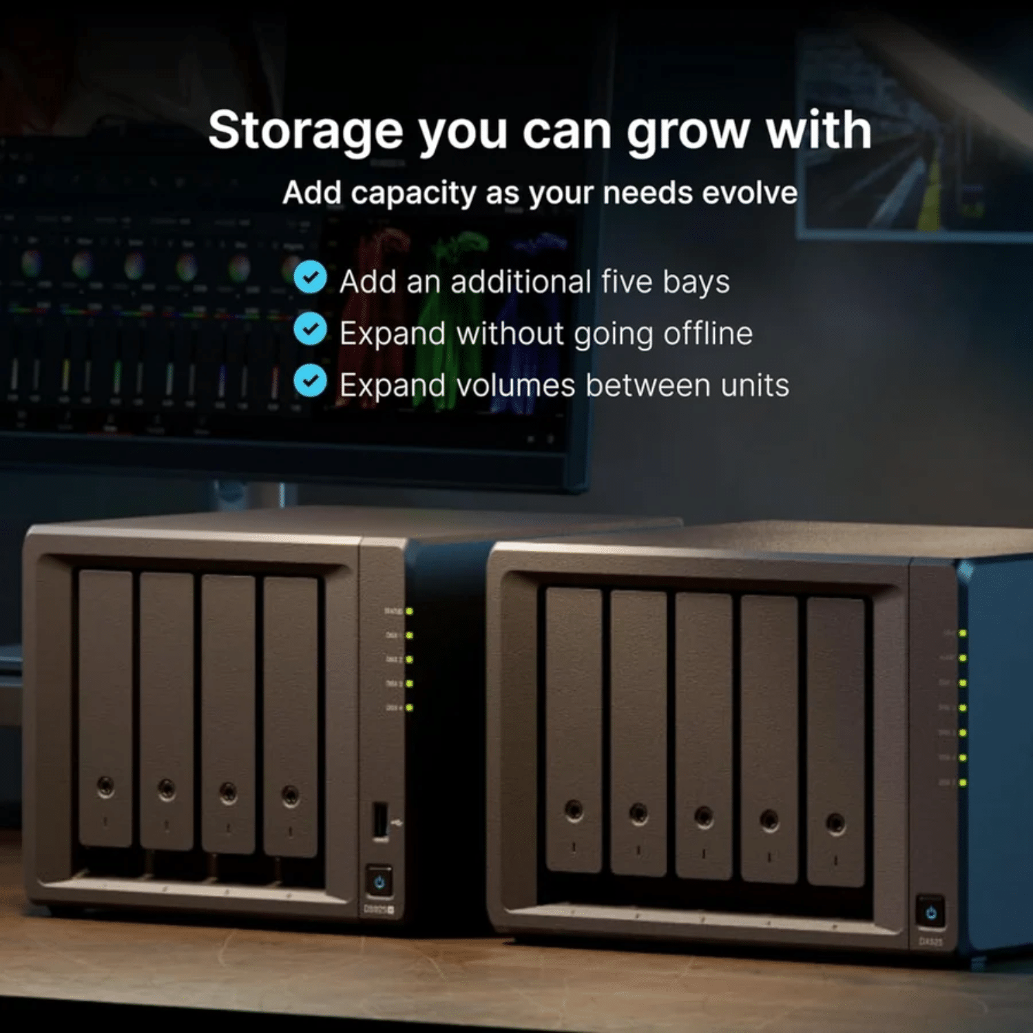 SYNOLGY DS925+ NAS DiskStation, Plus Series, 4-Bay - Image 3