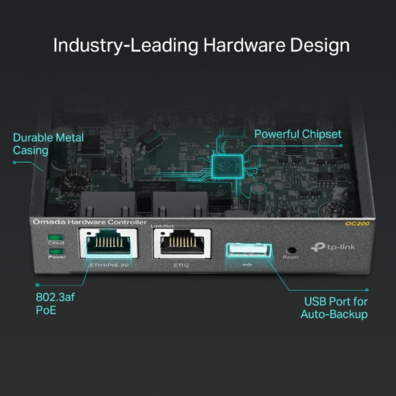 TPLINK OC200 Omada WI-FI Access Point Hardware Controller - Image 3
