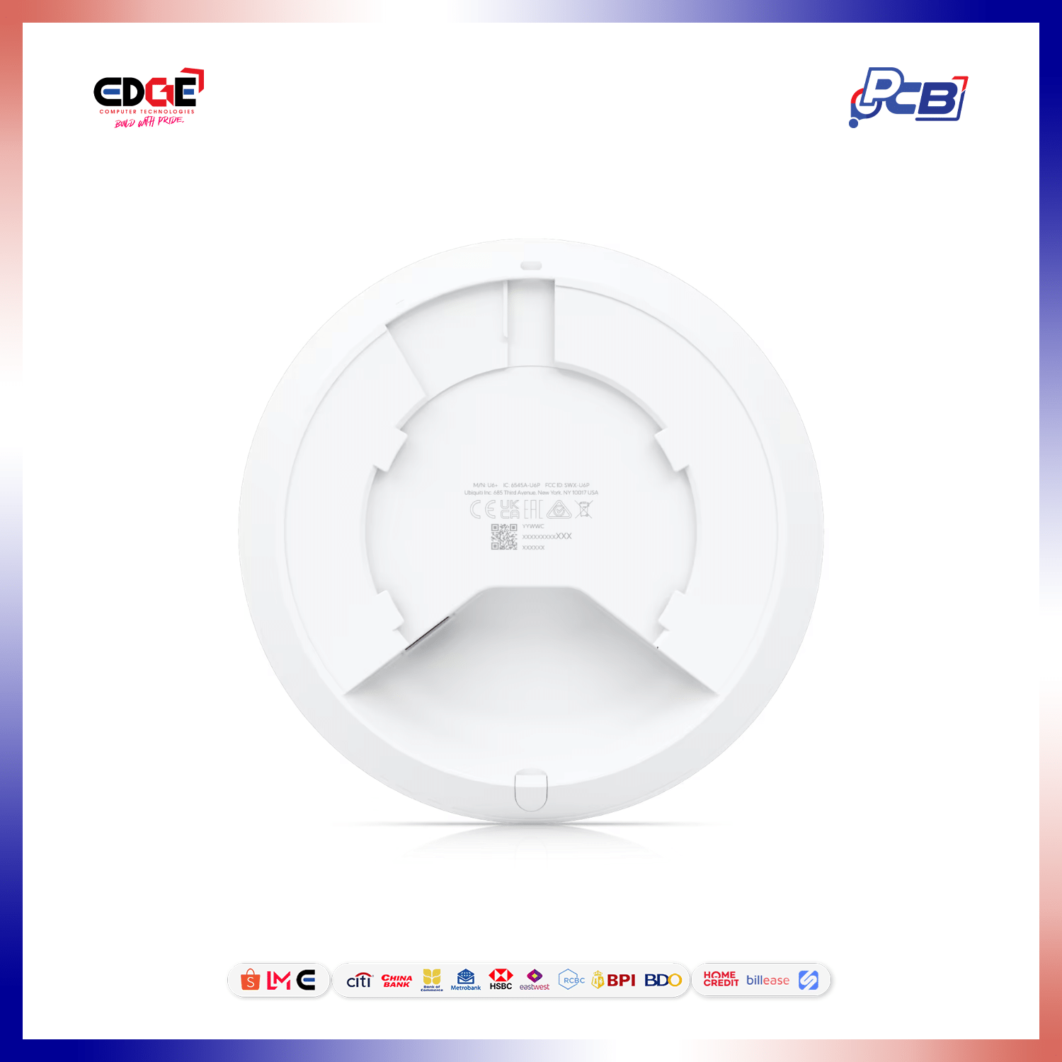 UBIQUITI Unifi U6+ Compact Ceiling-Mounted, WiFi 6 AP - Image 6