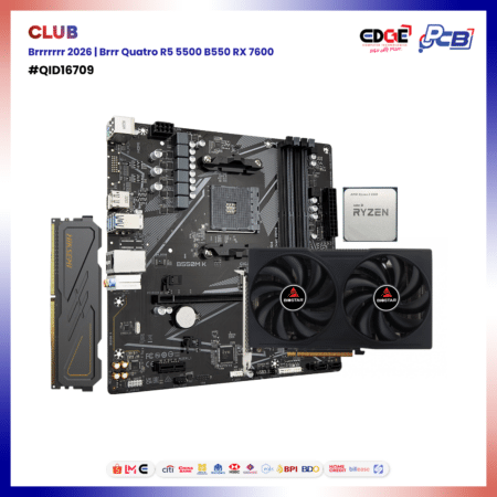 QID-16709 | CLUB | Brrrrrr 2026 | Brrr Quatro R5 4500 A520 RTX 3050 6GB