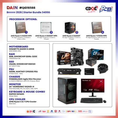 QID-16566 | DAIN | Brrrrrr 2026 | Starter Bundle 3400G