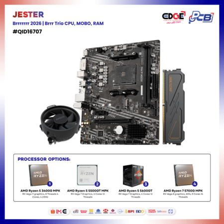 QID-16707 | JESTER | Brrrrrr 2026 | Brrr Trio CPU, MOBO, RAM