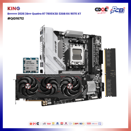 QID-16712 | KING | Brrrrrr 2026 | Brrr Quatro R5 5500X3D B550 RTX 5060 Ti 8GB