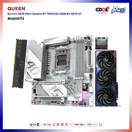 QID-16713 | QUEEN | Brrrrrr 2026 | Brrr Quatro R9 9900X 32GB RTX 5080