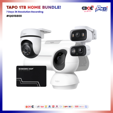 QID-16800 | Tapo 1TB Home Bundle! | 7 Days 3K Resolution Recording